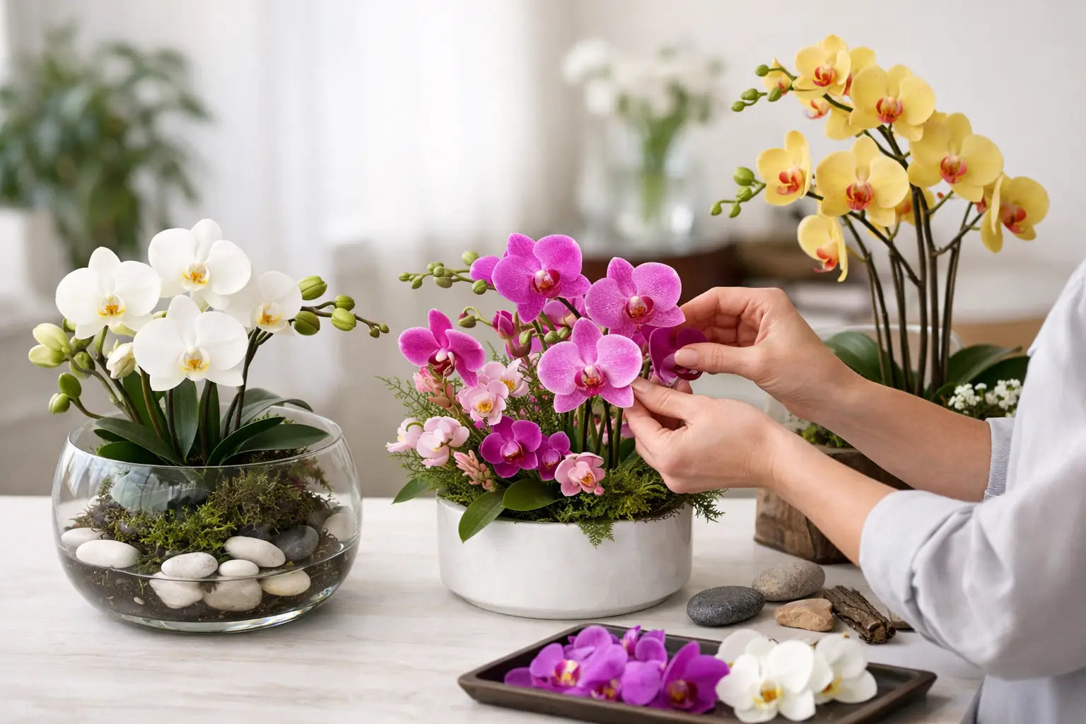 Arreglo de orquídeas personalizado: cómo elegirlo