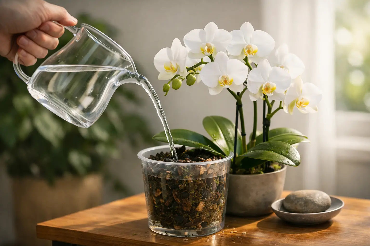 Cada cuánto regar una orquídea sin fallar