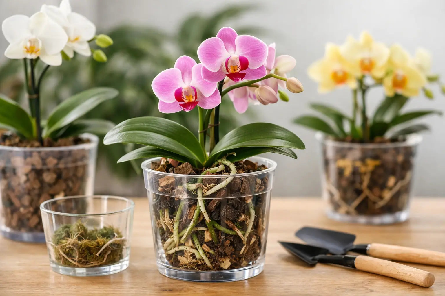 Cómo elegir un macetero transparente para orquídeas