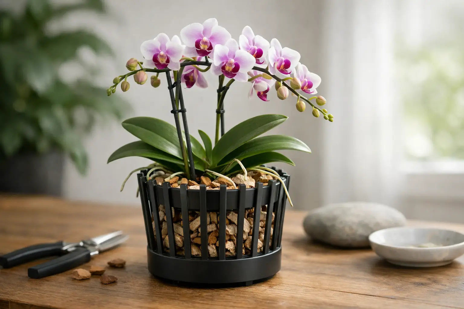 Review macetero Orchitop para orquídeas