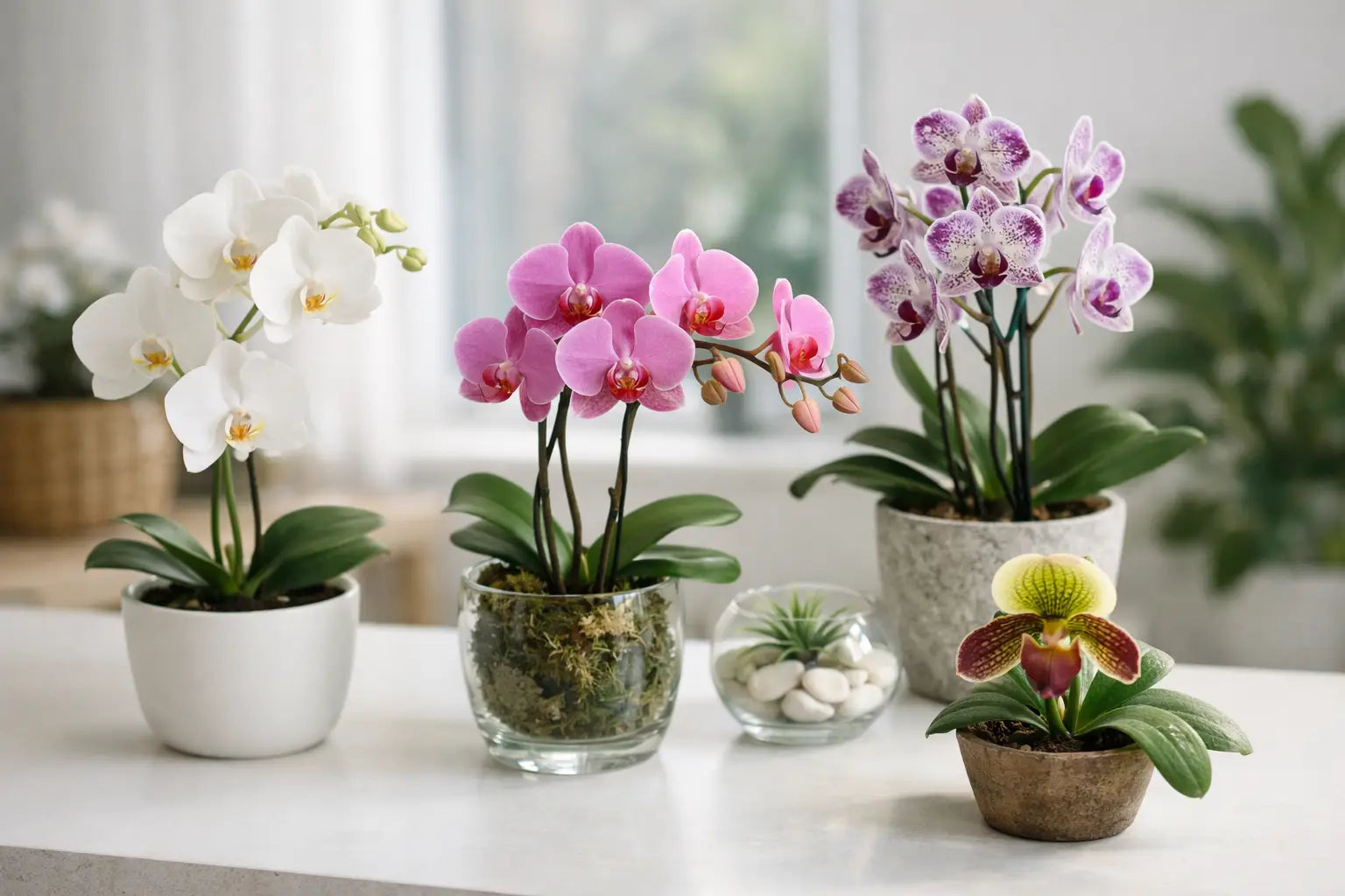 Tipos de orquídeas para interior que sí funcionan